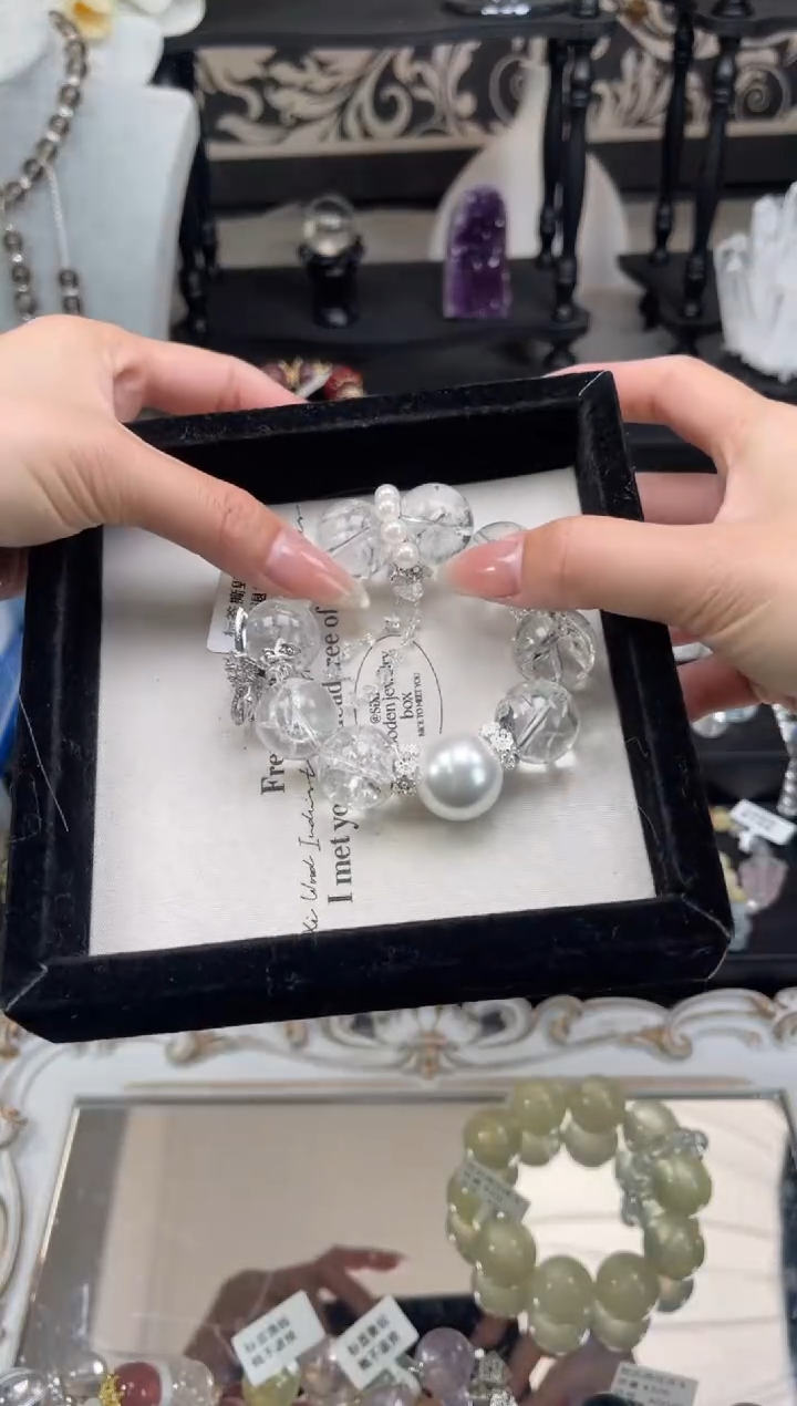 【闪购商品】水晶手链未镶嵌天然水晶 多样性发货