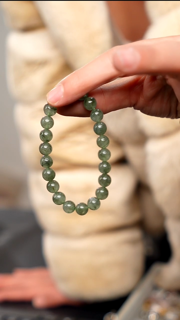 水晶摆件未镶嵌141  7-8mm