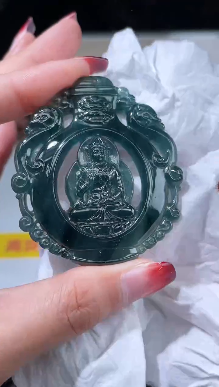 【闪购商品】定制翡翠未镶嵌不退不换随机发CMH1件-A