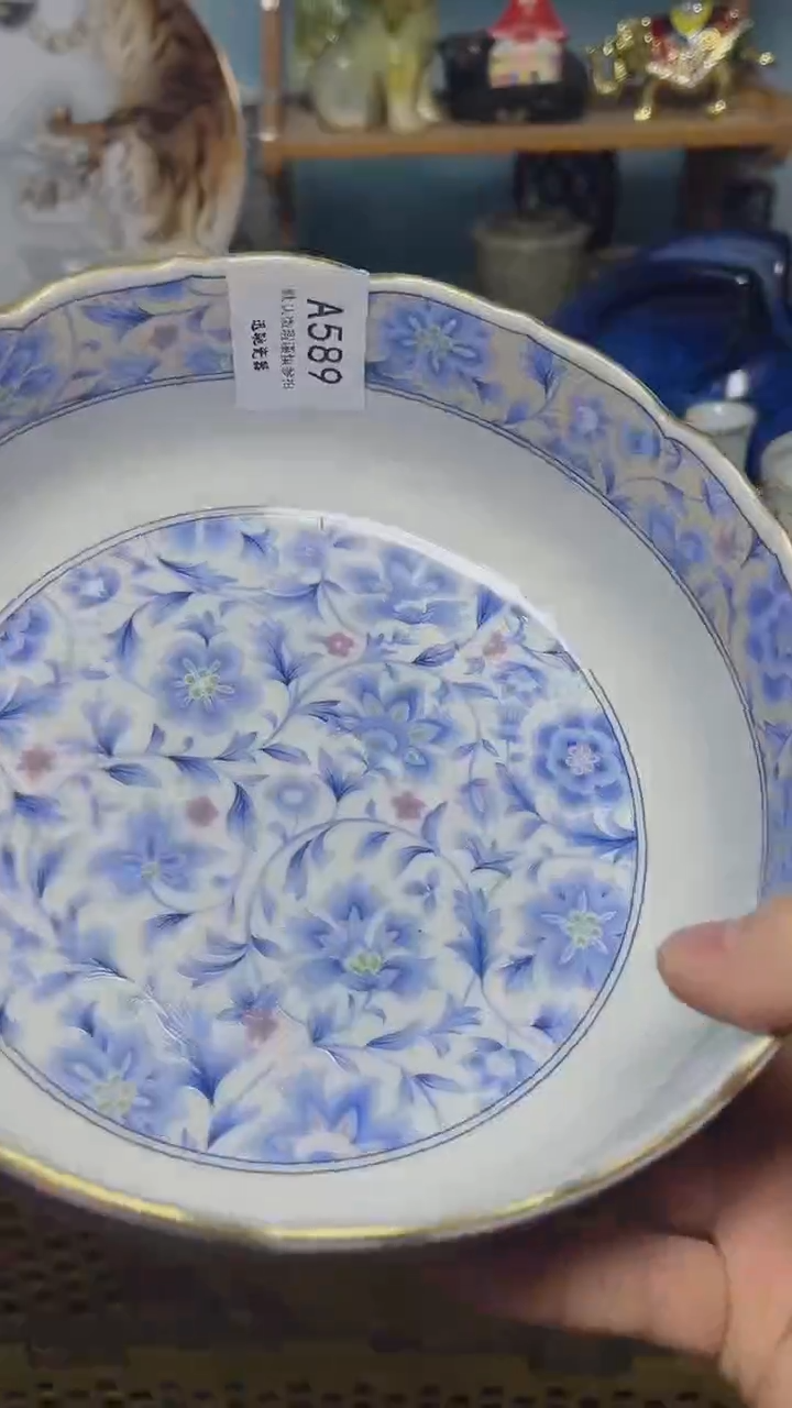 搪瓷瑾*A589 瓷器 默认微瑕疵 介意勿拍