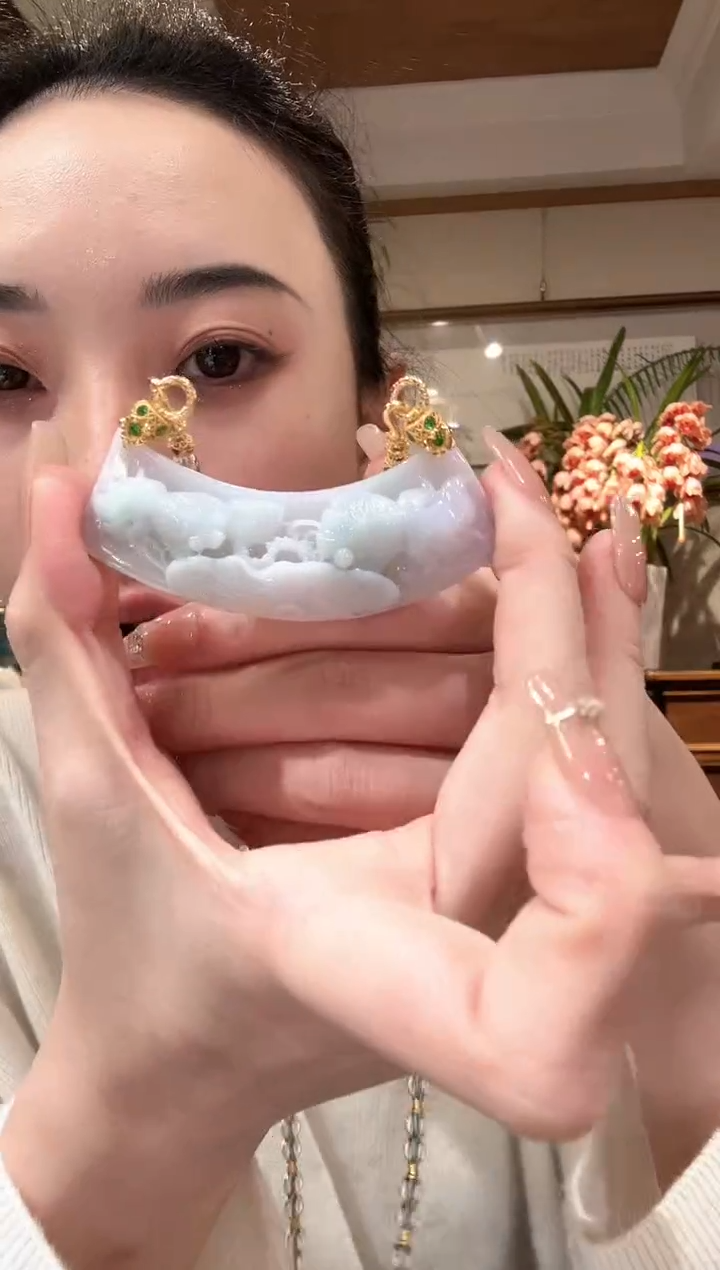 【闪购商品】翡翠颈饰未镶嵌国风