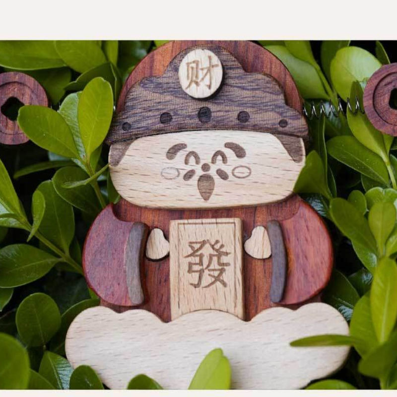 财神车挂玄关挂钥匙扣