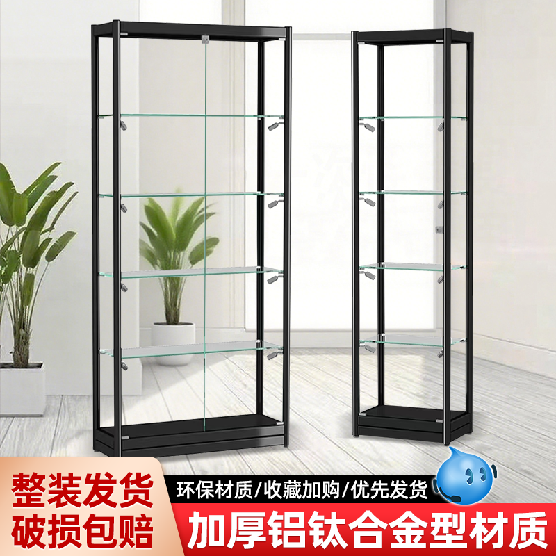 手办乐高展示柜玻璃展柜模型玩具透明家用收纳柜礼品陈列酒柜