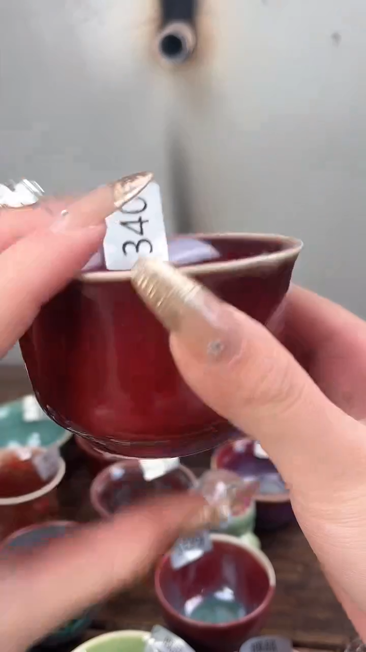 【闪购商品】摆件钧瓷手工茶器窑变