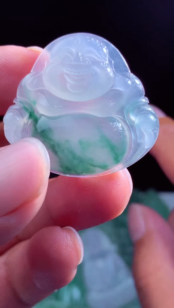 定制翡翠未镶嵌翡翠毛货定制