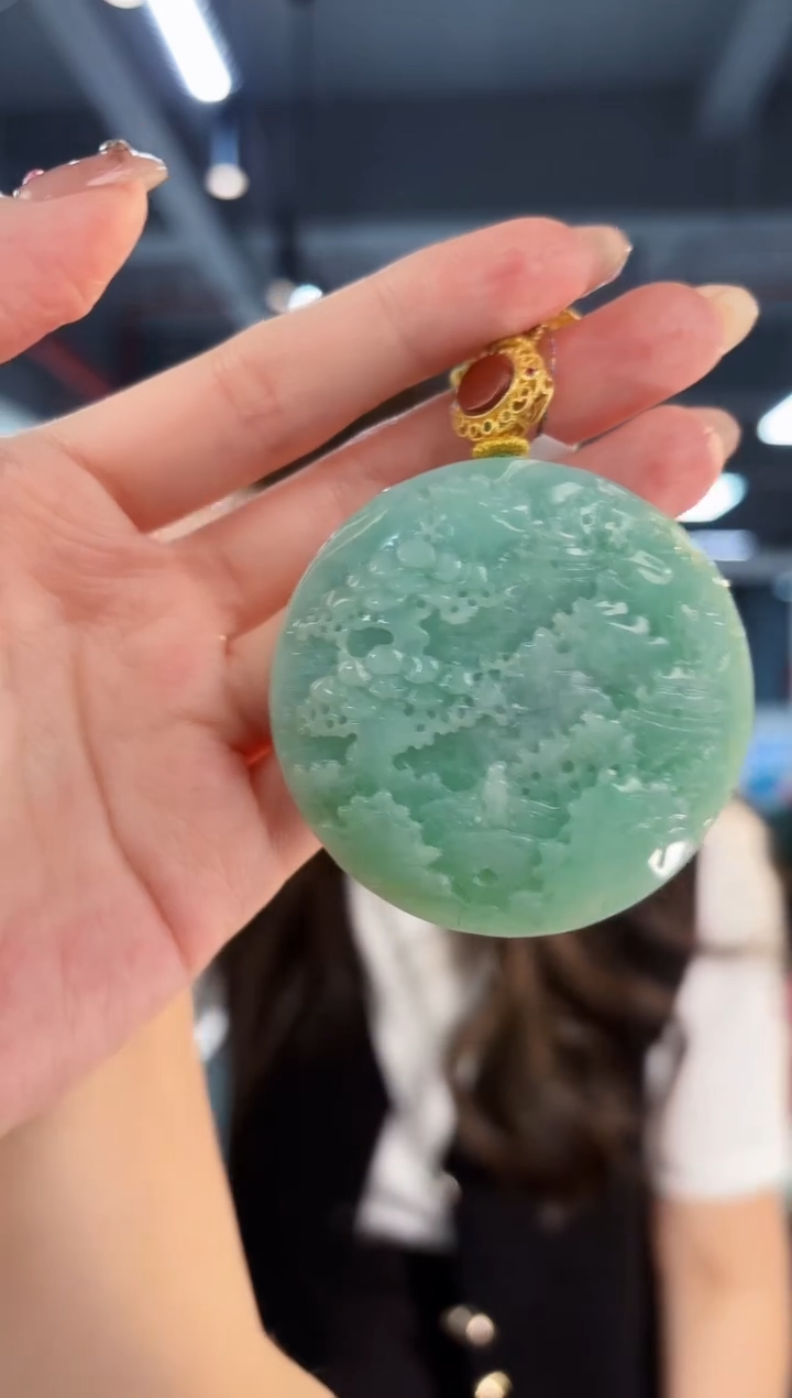 【闪购商品】翡翠颈饰未镶嵌缅料A货/支持复检/一件