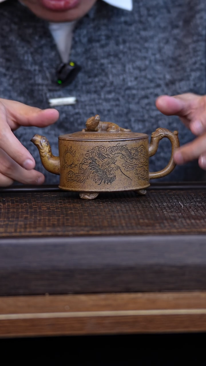 茶壶紫砂宜兴手工原矿紫砂壶001