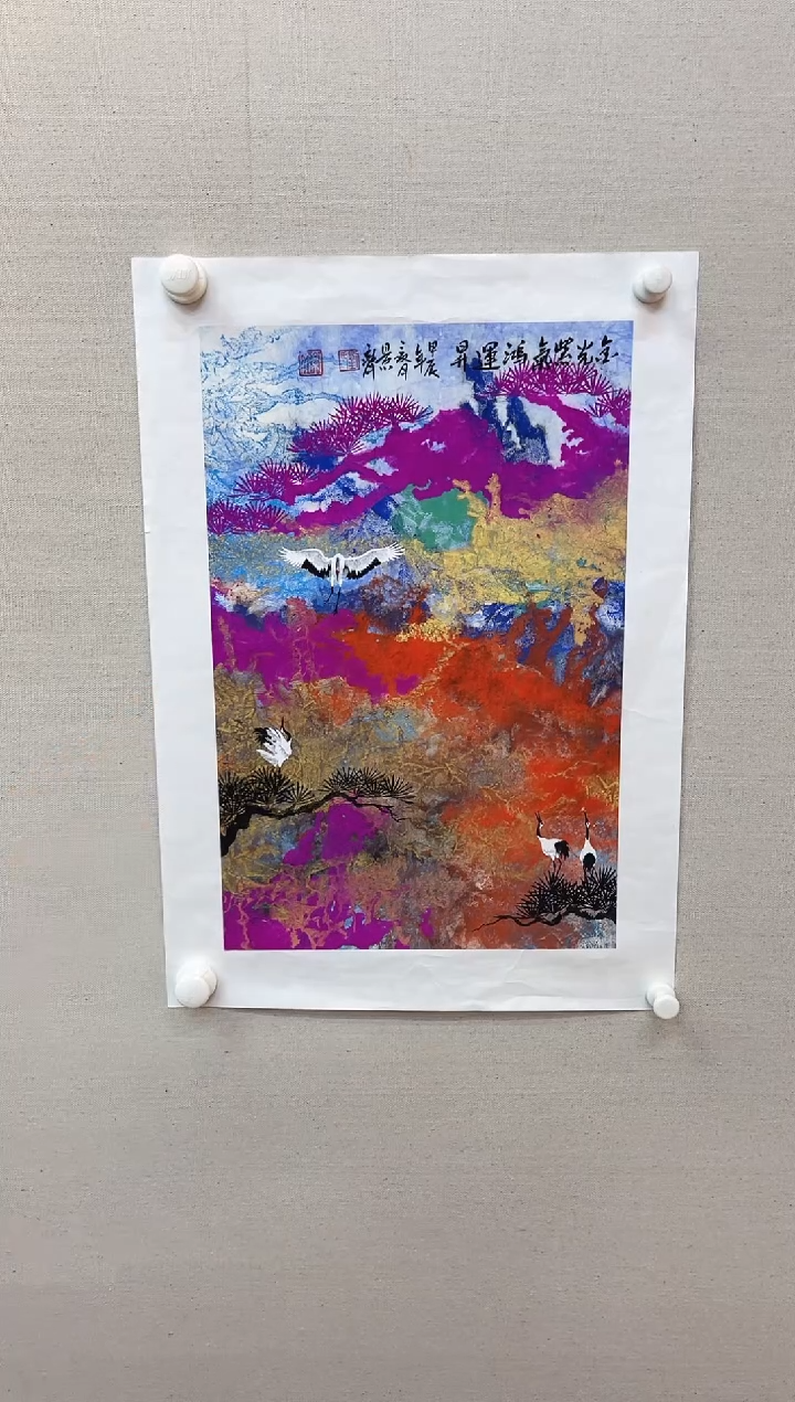 【闪购商品】国画长城丹青画院（刘景齐老师精品画作）