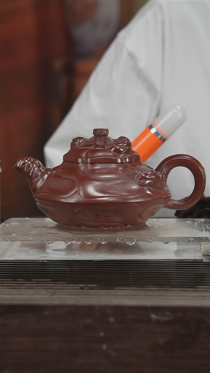 茶壶紫砂卢云霞400CC149号