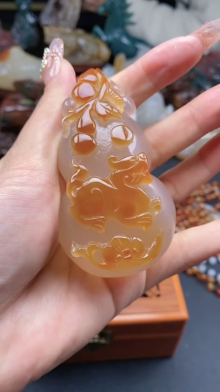 【闪购商品】玛瑙/玉髓颈饰未镶嵌dd