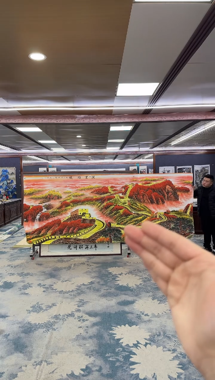 国画W-王红兵-大丈二-山水国画