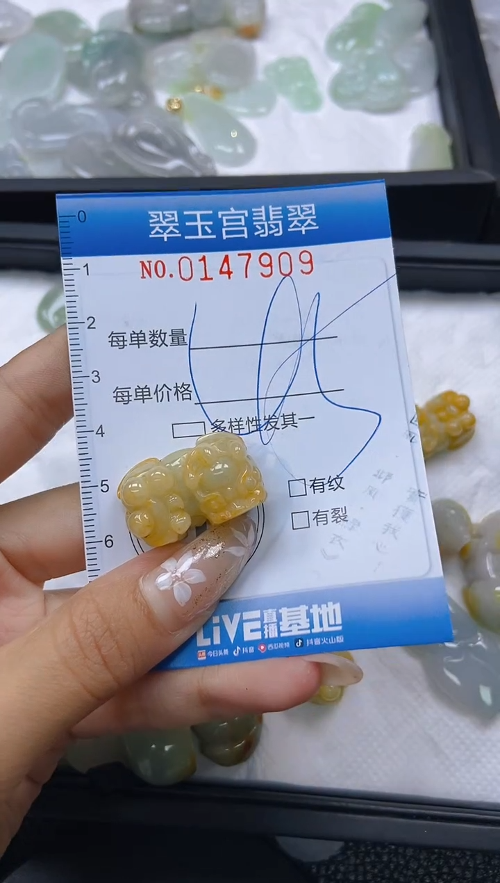 翡翠未镶嵌颈饰闪购0147909