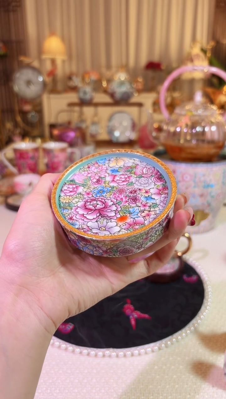 【闪购商品】瓷如意芳菲-芳华盖置