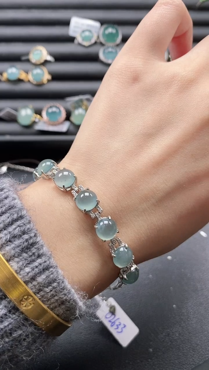 【闪购商品】翡翠戒指银S925镶嵌1111