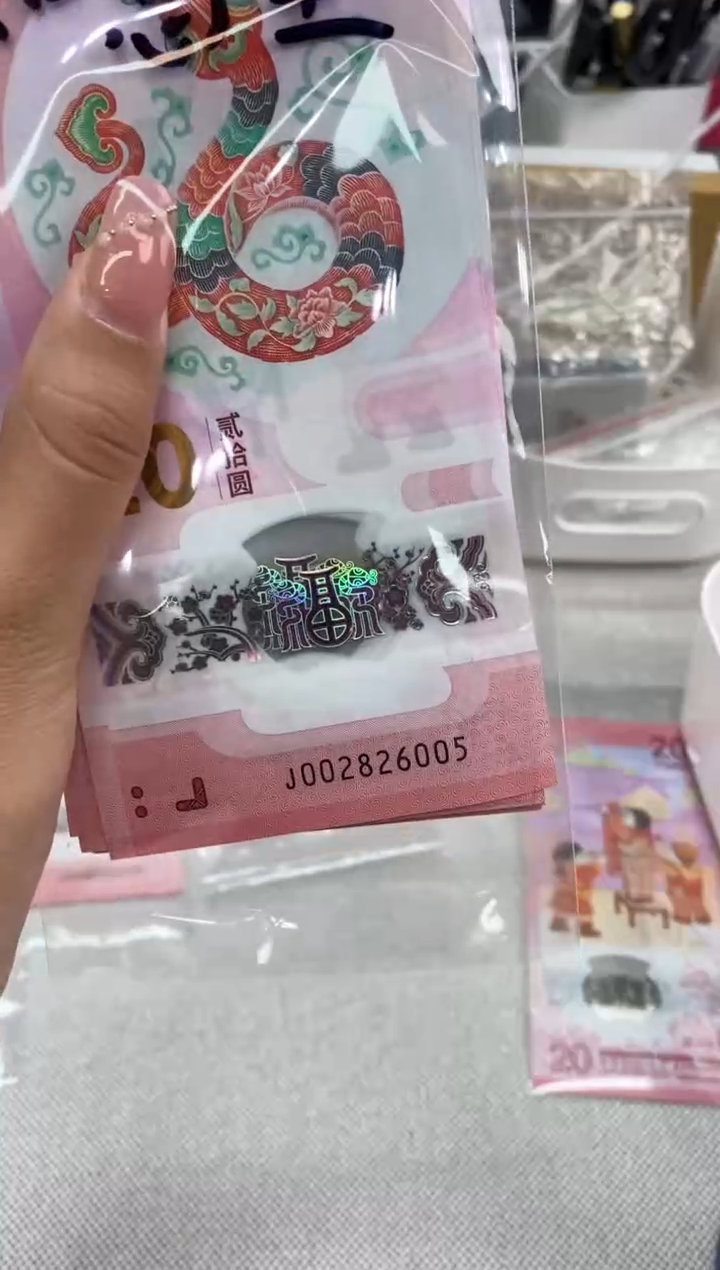 【闪购商品】塑料蛇钞一张002826005