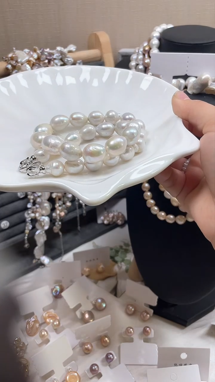 未镶嵌项链淡水珍珠【纯恬饰品】