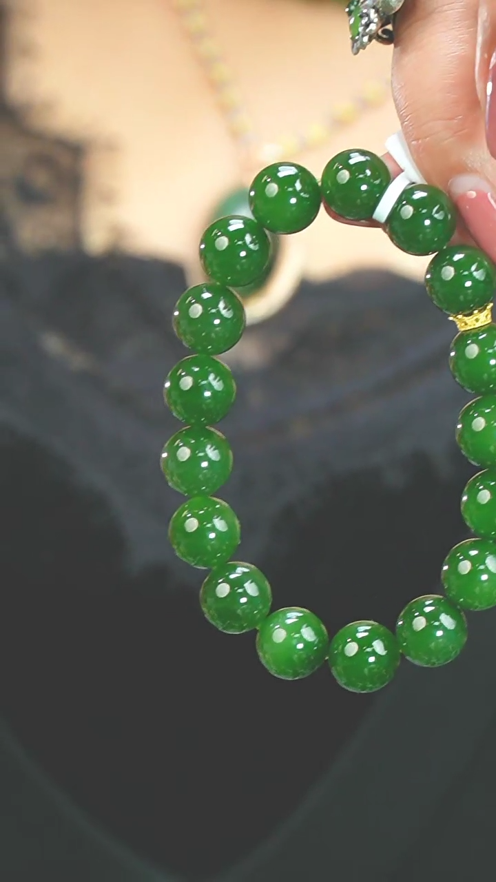 【闪购商品】和田玉11mm+未镶嵌手串