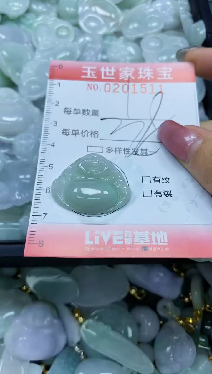 【闪购商品】翡翠颈饰未镶嵌闪购0201511