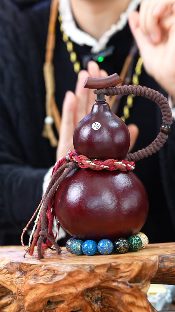 【闪购商品】378—光岳葫天然大漆酒葫芦不含漆珠