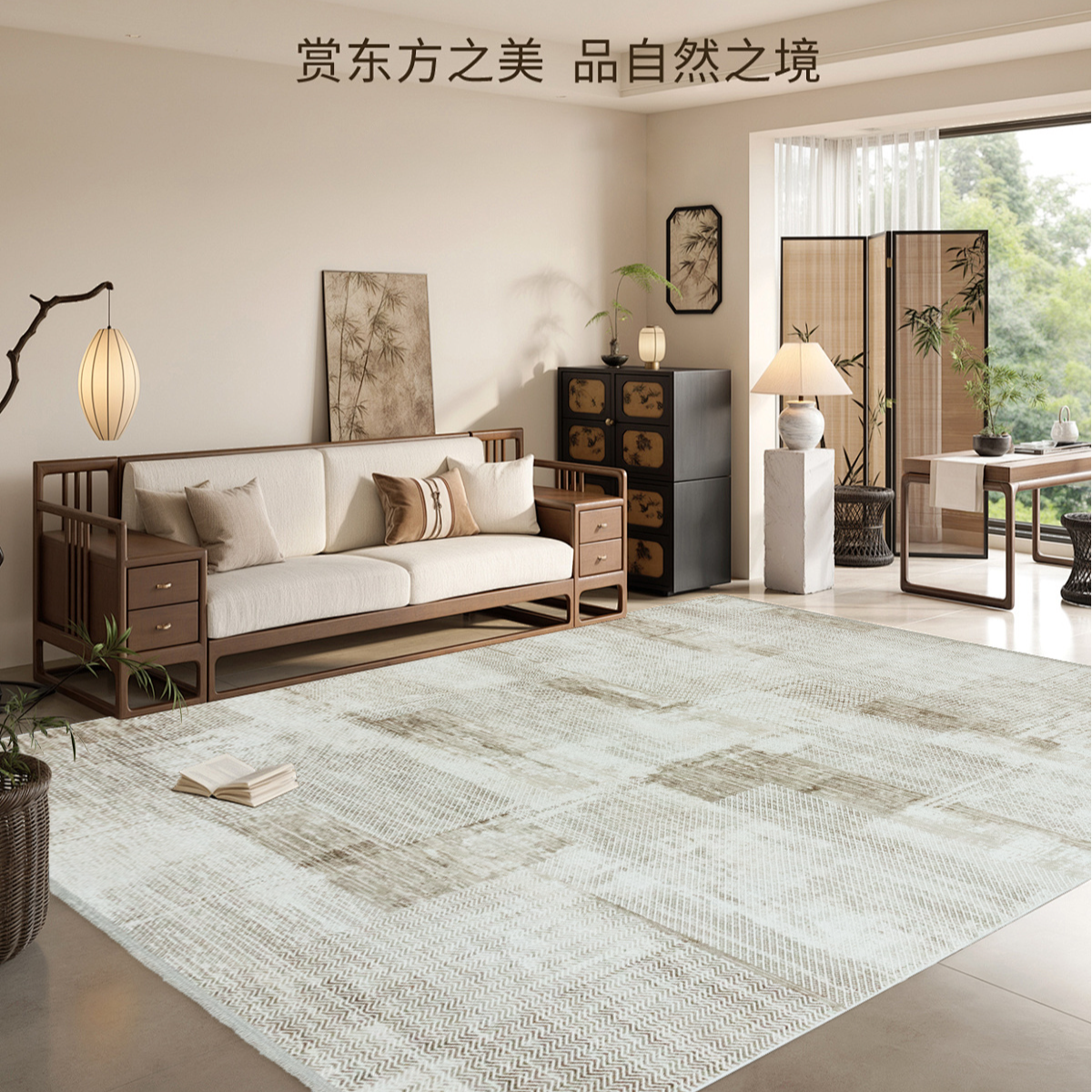 【莫纳】土耳其原装进口高端新款客厅地毯卧室意式轻奢家用加厚