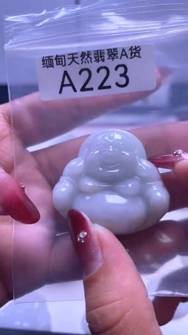 颈饰未镶嵌翡翠A223