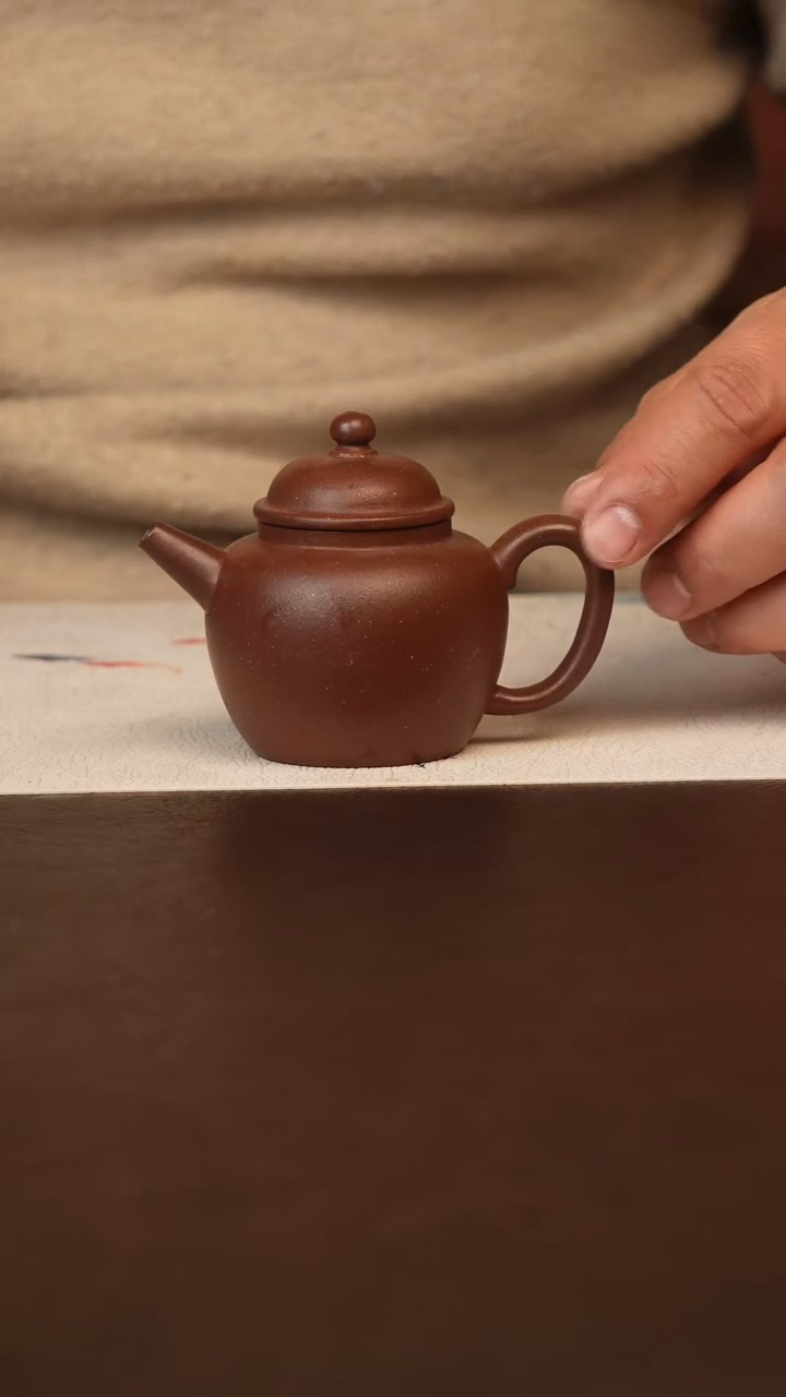 茶壶紫砂原矿紫砂小壶100cc