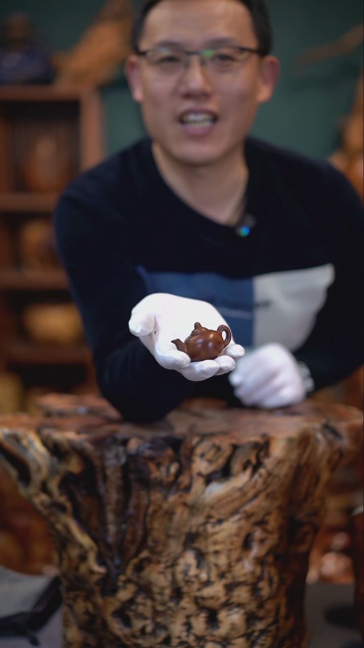 【闪购商品】枣木雷击枣木把把壶