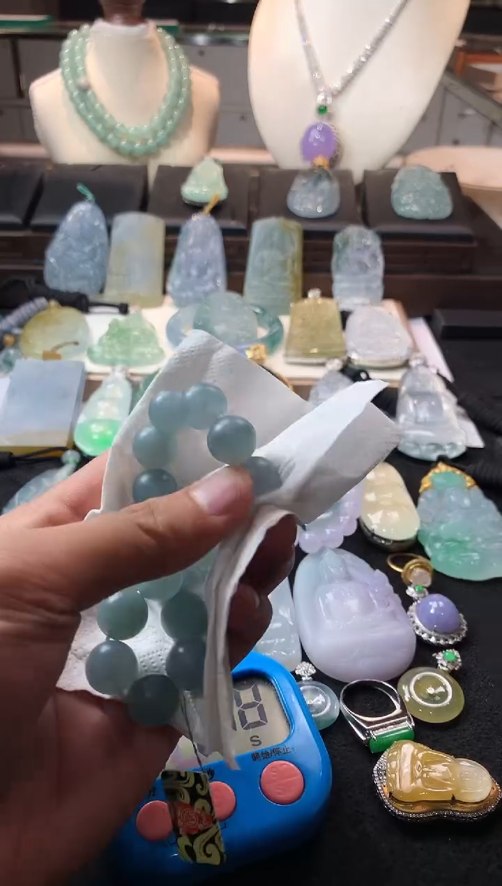 未镶嵌定制翡翠板**～  S毛货不退不换