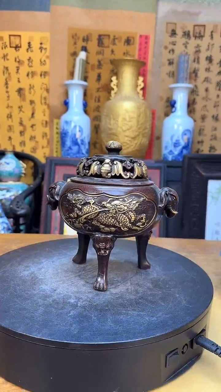 【闪购商品】瓶景德镇陶瓷客厅摆件