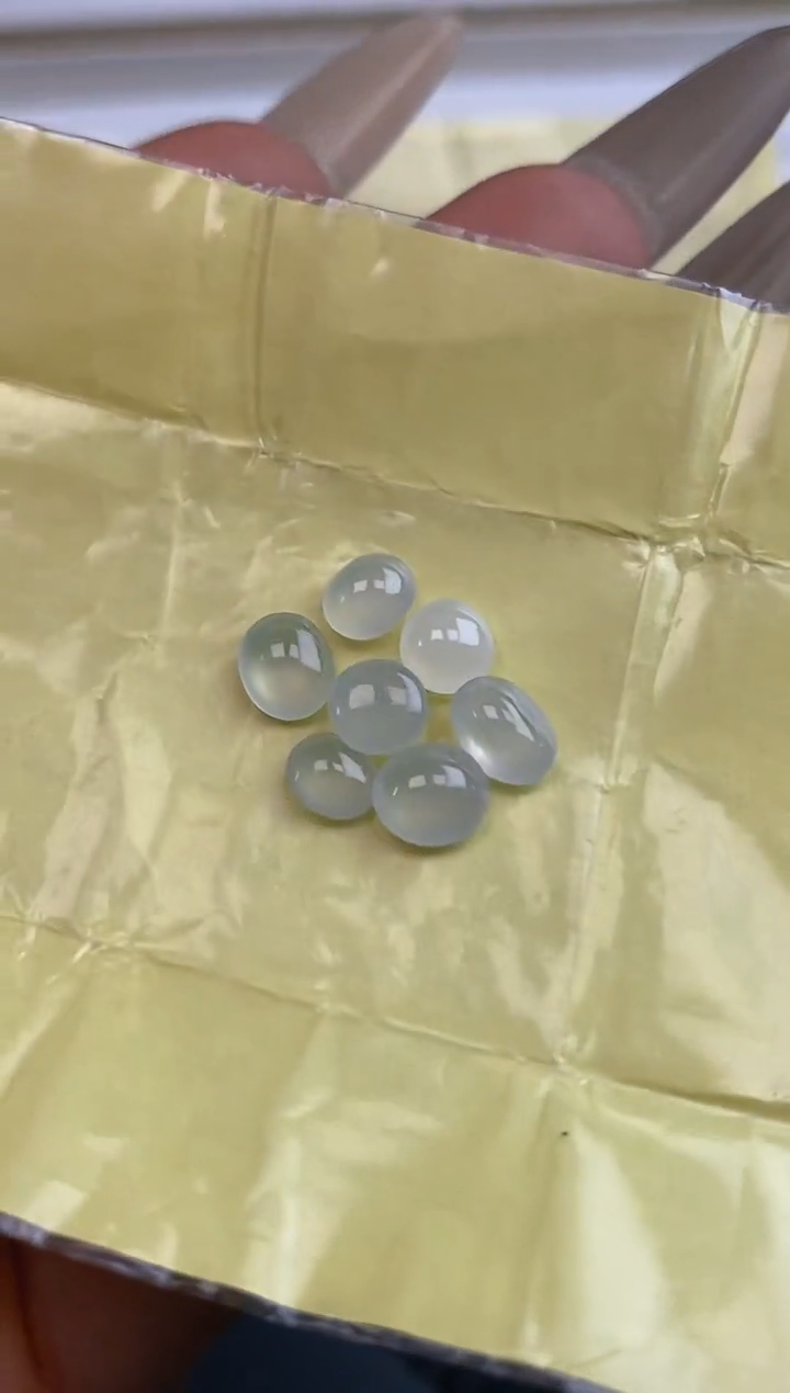 定制翡翠未镶嵌天然翡翠蛋面20