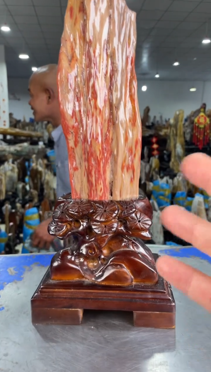 【闪购商品】硅化玉摆件未镶嵌66