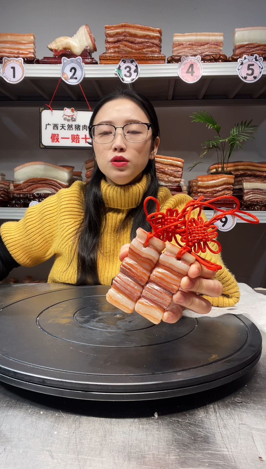 【闪购商品】天然石材柳州猪肉石