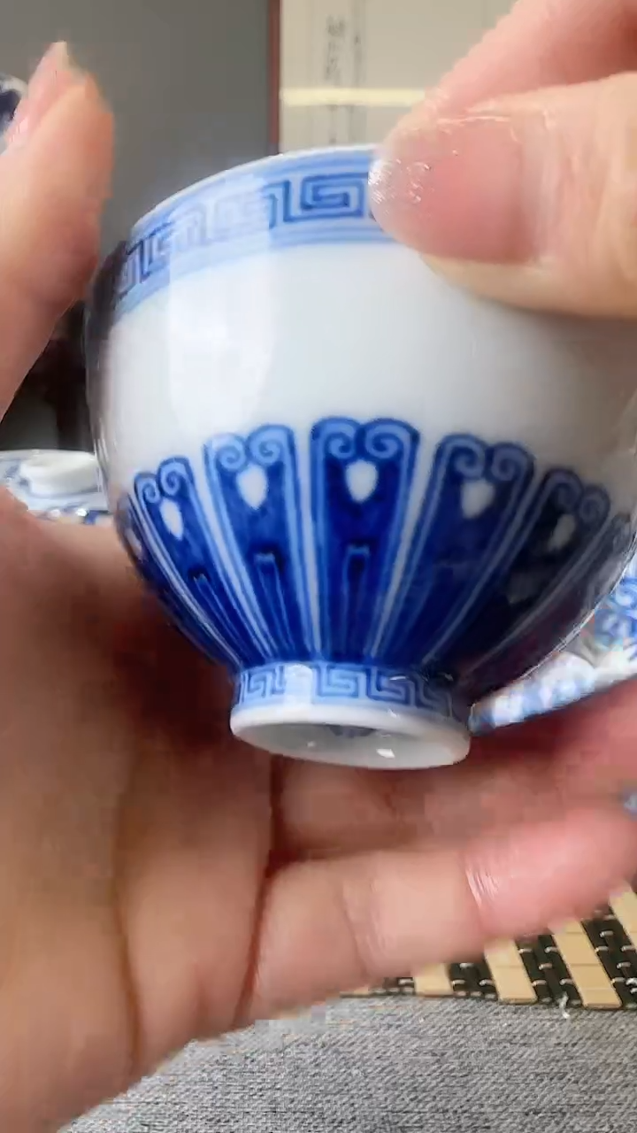 【闪购商品】摆件景德镇手工手绘杯子