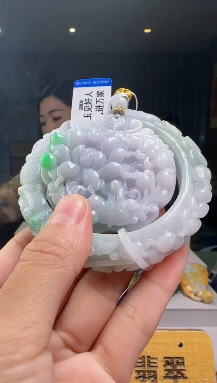 未镶嵌摆件翡翠HH@@960Q7J04843