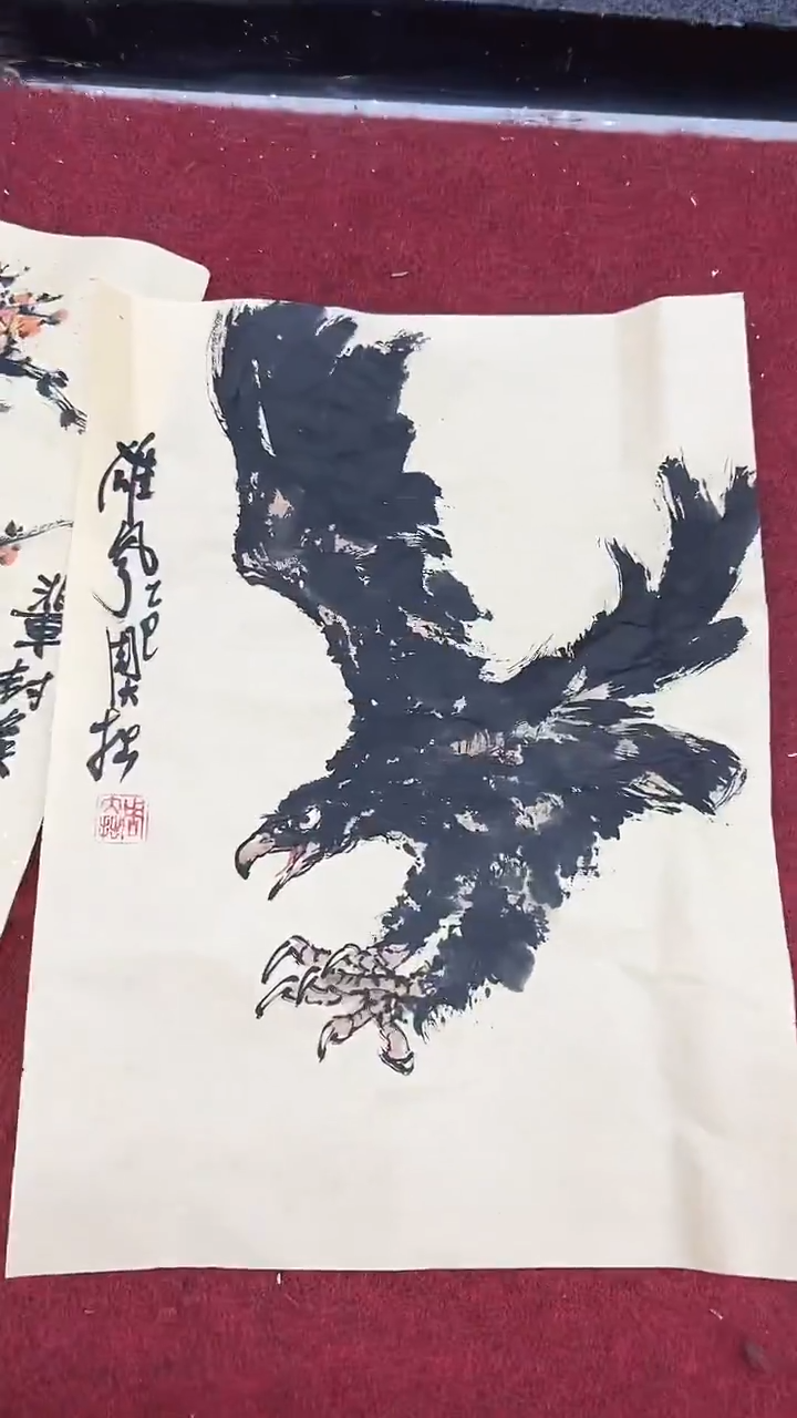 国画直播福利/国画/花鸟