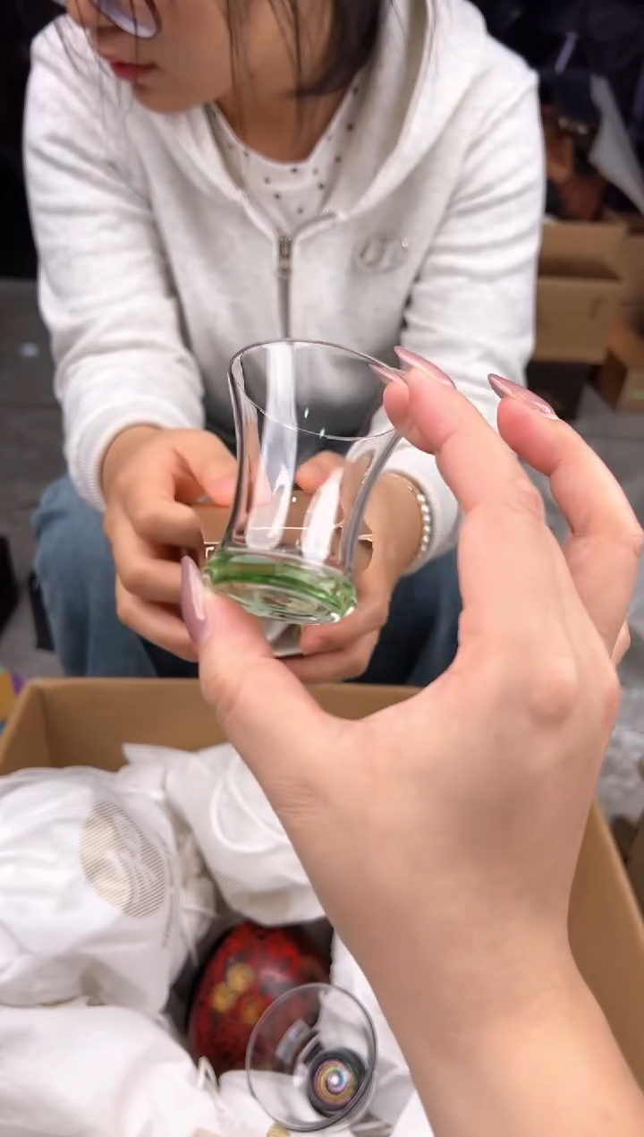 禾器 含香杯 湖绿色  