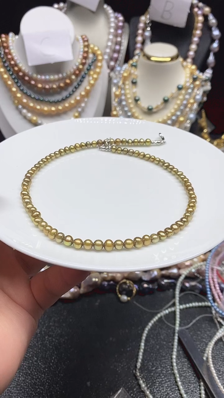【闪购商品】淡水珍珠未镶嵌颈饰多人