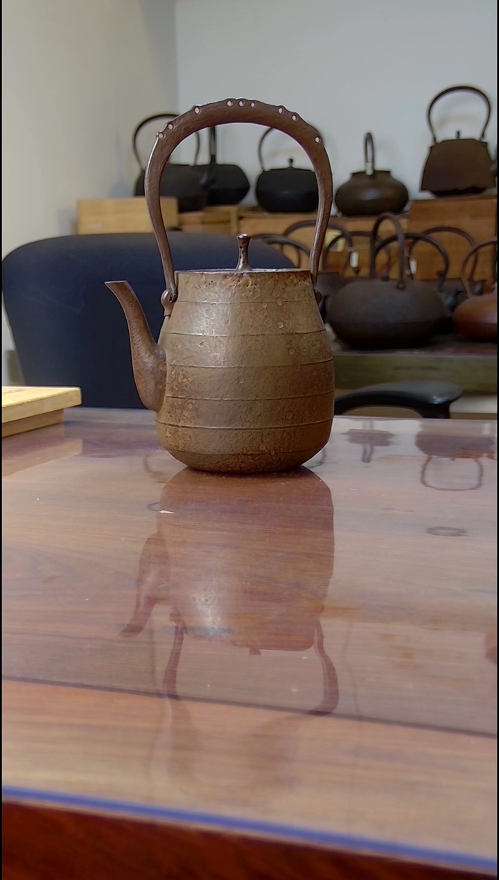 日本南部铁器盛久工坊烧水壶