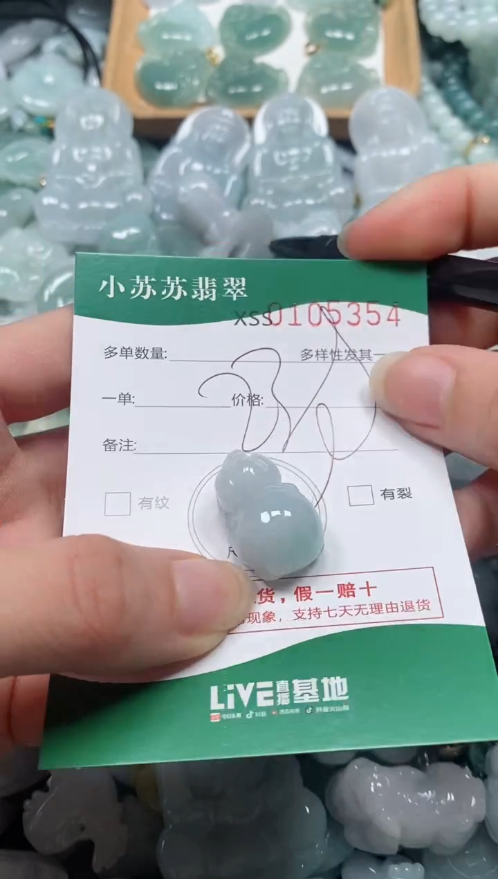【闪购商品】翡翠颈饰未镶嵌闪购商品0105354
