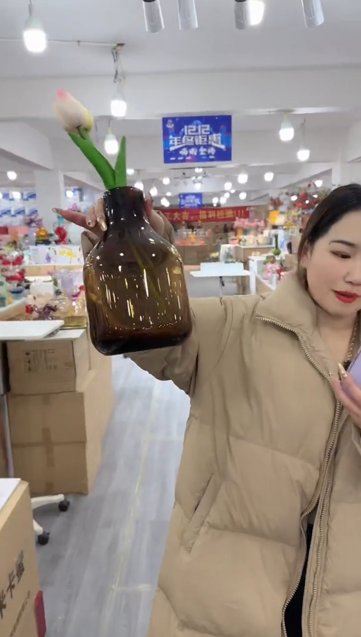 【闪购商品】琉璃昕洋花器S-品22