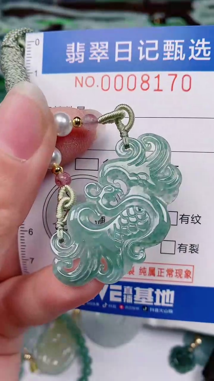 【闪购商品】翡翠颈饰未镶嵌00008170