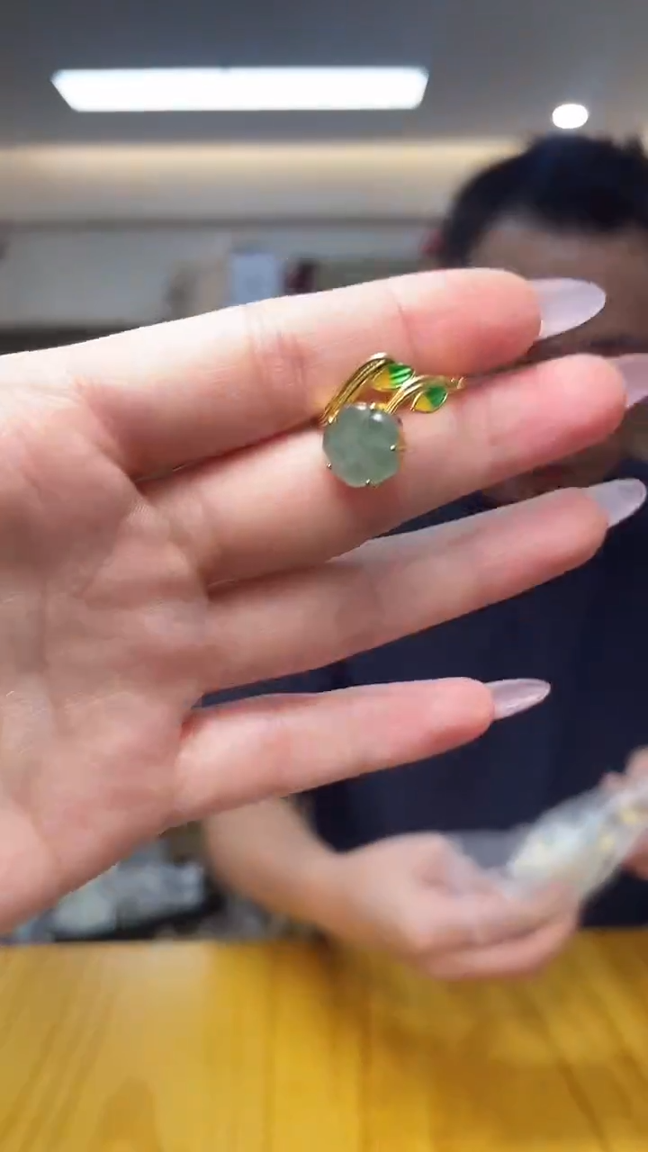 翡翠戒指未镶嵌（多样性单个发货）