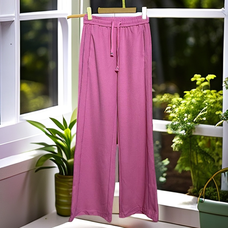 原创定制高级感遮肉显瘦显高显腿直休闲长裤女