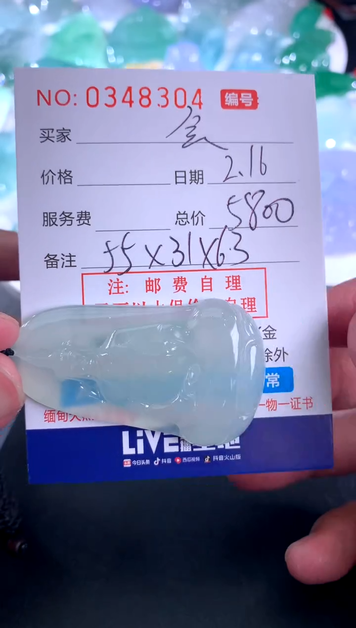 【闪购商品】翡翠颈饰未镶嵌会