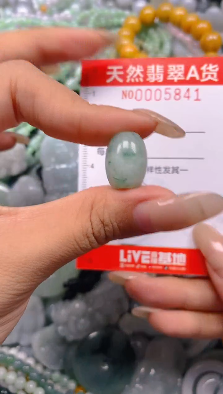 翡翠未镶嵌颈饰0005840