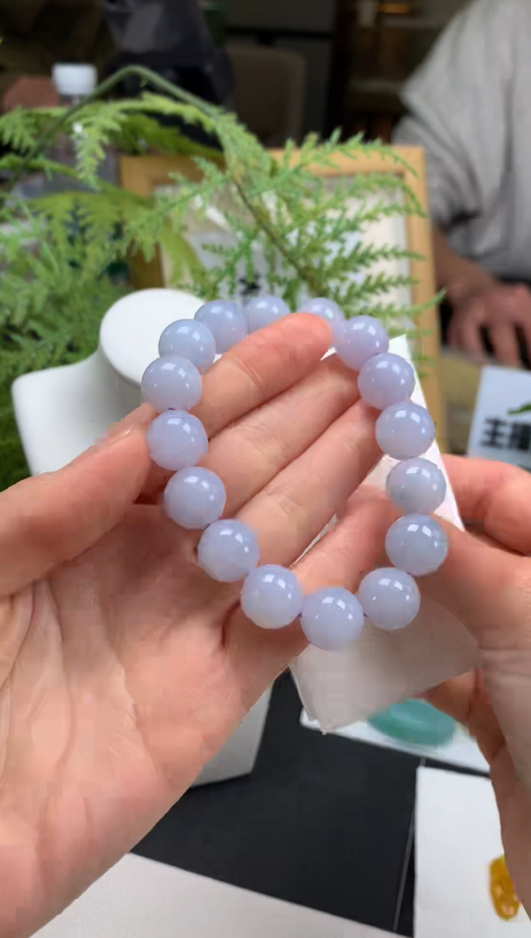 【闪购商品】定制翡翠未镶嵌珠串-91756