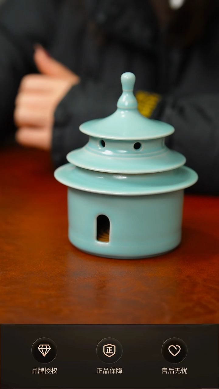 仿古支钉天坛香炉不完美