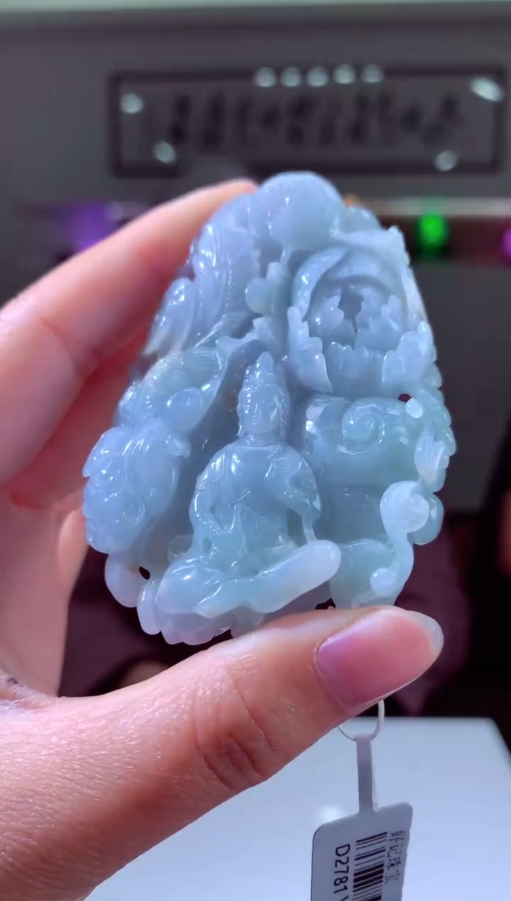 【闪购商品】定制翡翠未镶嵌天然A货翡翠（拍一发一）