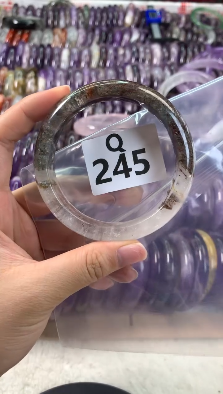 【闪购商品】水晶水晶手镯Q未镶嵌245-62
