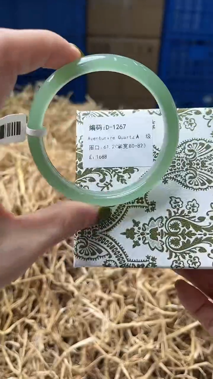 未镶嵌手镯石英质玉D-1267